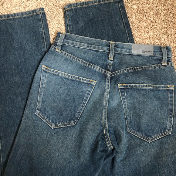 Carmar Nerissa Jeans High Waist Distressed NWT - Picture 7 of 8